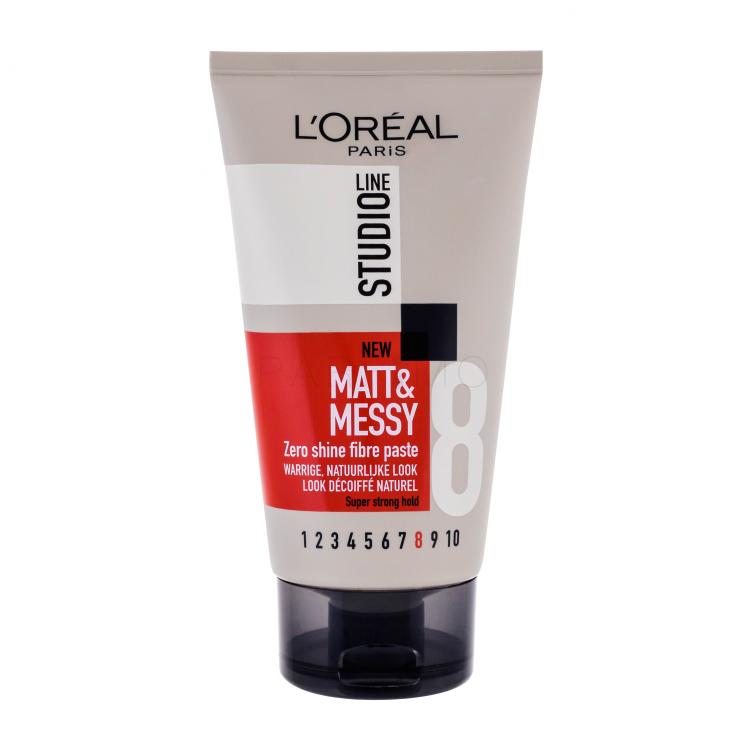 L&#039;Oréal Paris Studio Line Matt &amp; Messy Krema za kosu za žene 150 ml