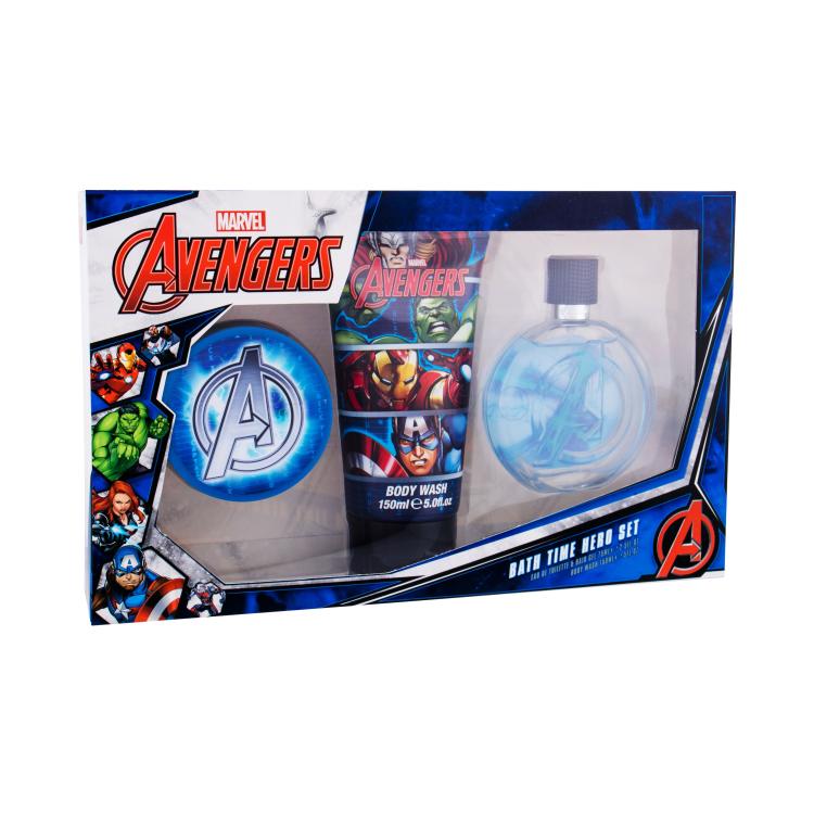 Marvel Avengers Poklon set toaletna voda 100 ml + gel za kosu 75 ml + gel za tuširanje 150 ml