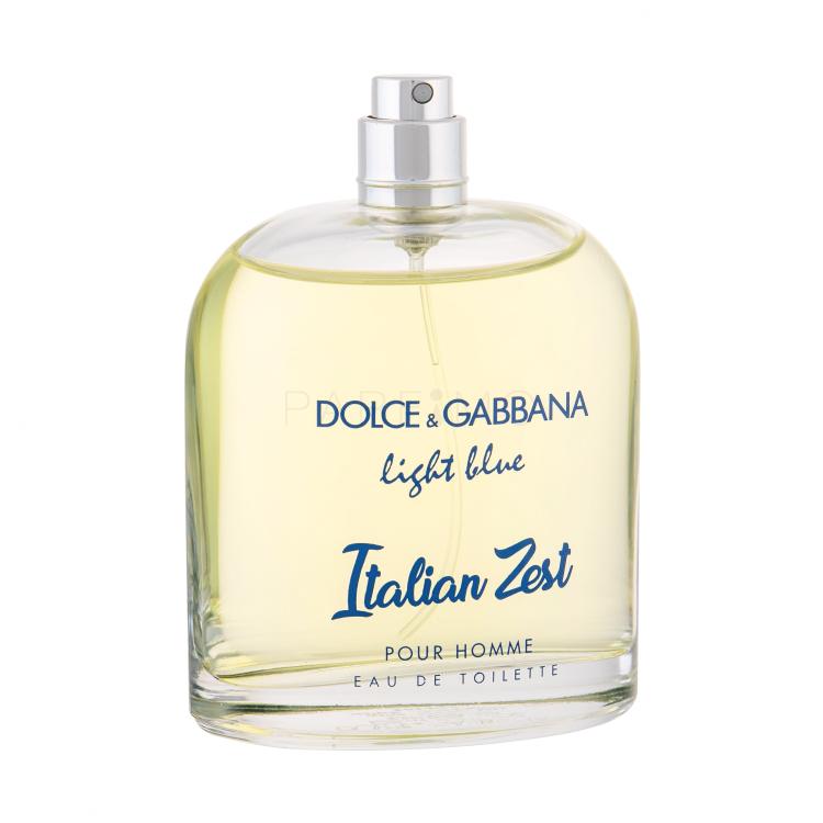 Dolce&amp;Gabbana Light Blue Italian Zest Pour Homme Toaletna voda za muškarce 125 ml tester