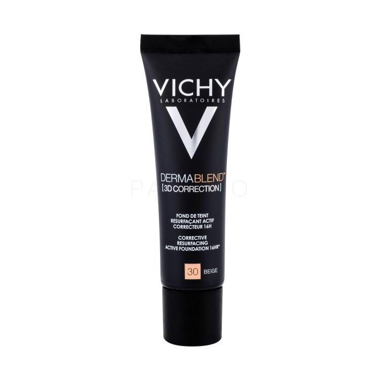 Vichy Dermablend™ 3D Antiwrinkle &amp; Firming Day Cream SPF25 Puder za žene 30 ml Nijansa 30 Beige