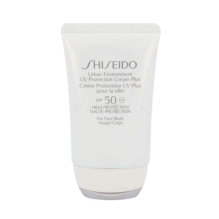 Shiseido Urban Environment UV Protection Cream Plus SPF50 Proizvod za zaštitu lica od sunca za žene 50 ml
