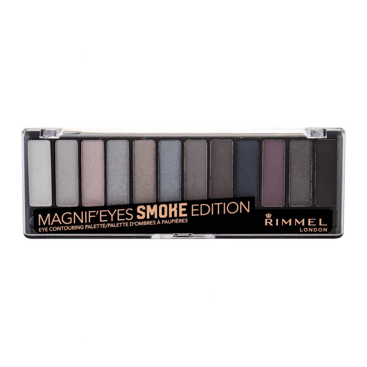 Rimmel London Magnif´Eyes Contouring Palette Sjenilo za oči za žene 14,16 g Nijansa 003 Smoke Edition