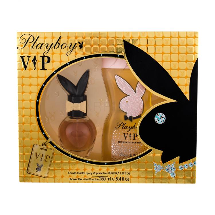 Playboy VIP For Her Poklon set toaletní voda 30 ml + sprchový gel 250 ml