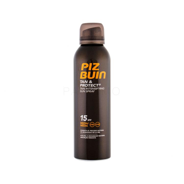 PIZ BUIN Tan &amp; Protect Tan Intensifying Sun Spray SPF15 Proizvod za zaštitu od sunca za tijelo 150 ml