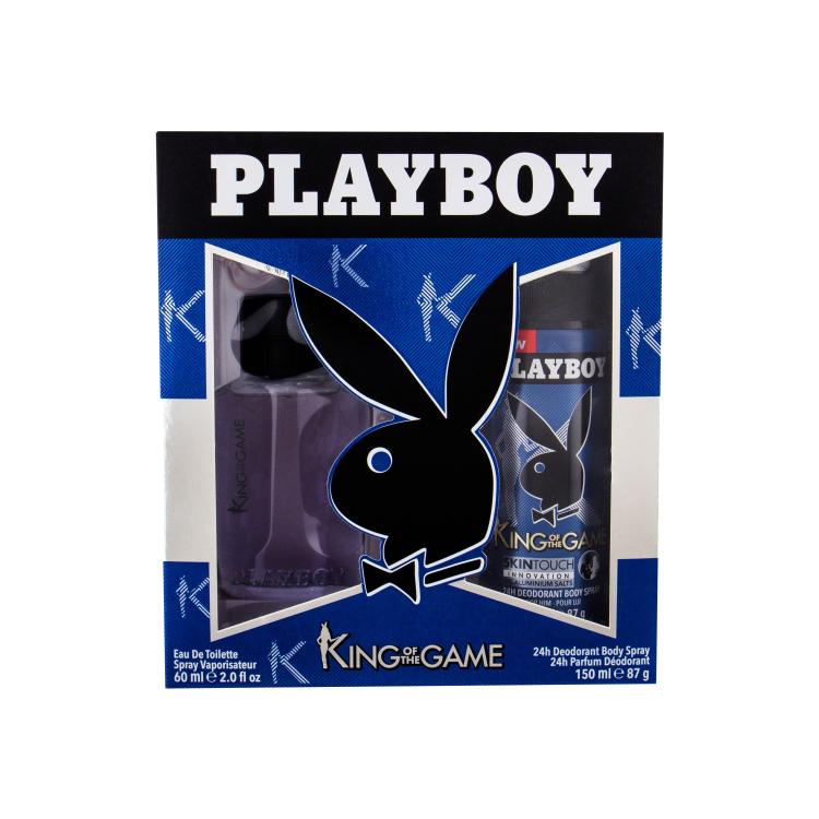 Playboy King of the Game For Him Poklon set toaletna voda 60 ml + dezodorans 150 ml