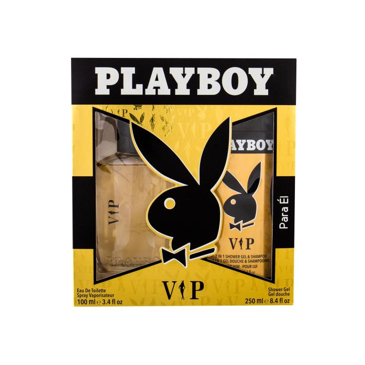 Playboy VIP For Him Poklon set toaletna voda 100 ml + gel za tuširanje 250 ml