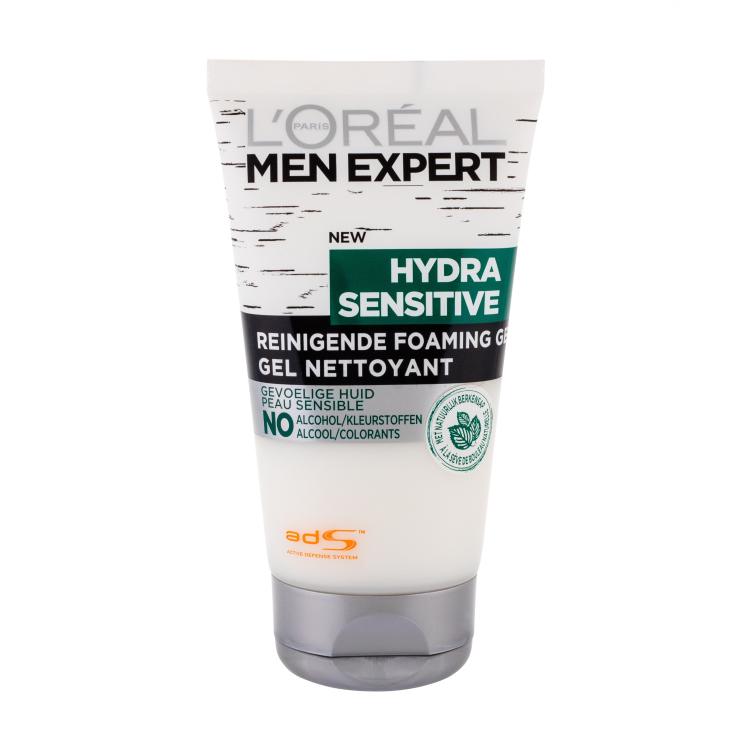 L&#039;Oréal Paris Men Expert Hydra Sensitive Gel za čišćenje lica za muškarce 150 ml