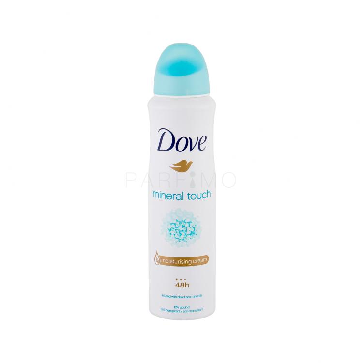 Dove Mineral Touch 48h Antiperspirant za žene 150 ml