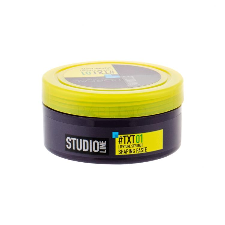 L&#039;Oréal Paris Studio Line TXT 01 Shaping Paste Vosak za kosu za muškarce 75 ml