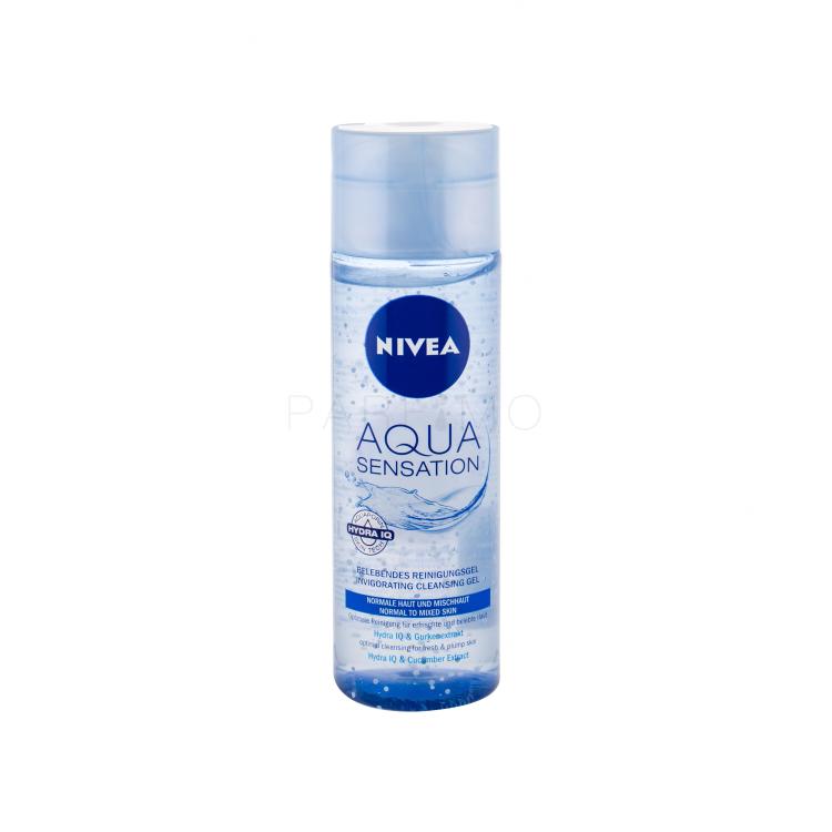 Nivea Aqua Sensation Gel za čišćenje lica za žene 200 ml
