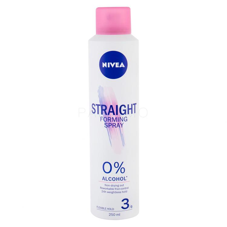 Nivea Forming Spray Straight Zaglađivanje kose za žene 250 ml