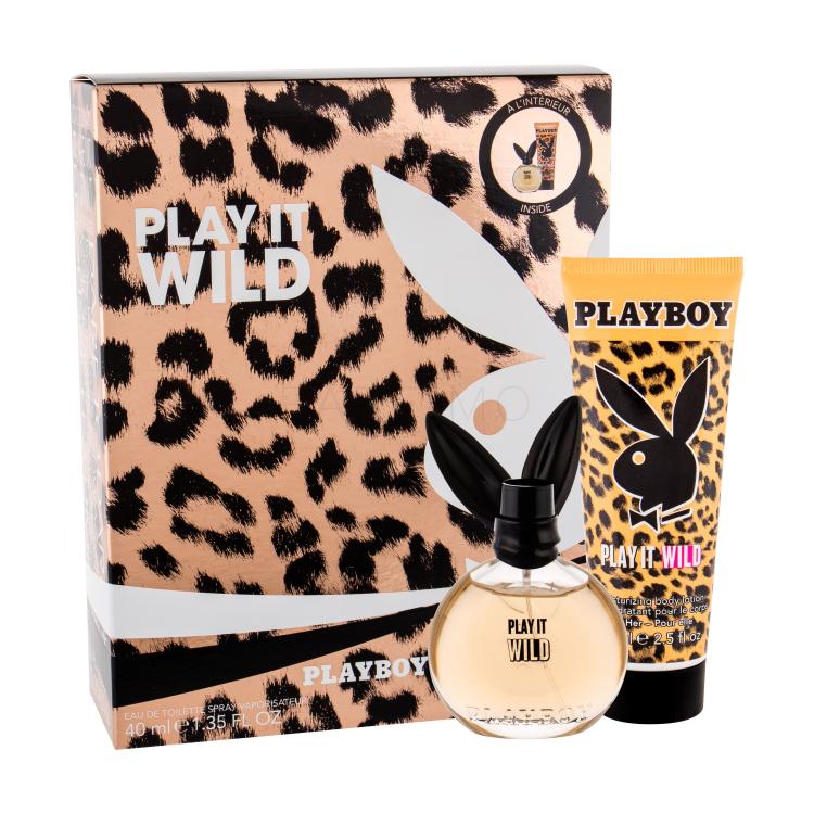 Playboy Play It Wild For Her Poklon set toaletna voda 40 ml + toaletna voda 75 ml