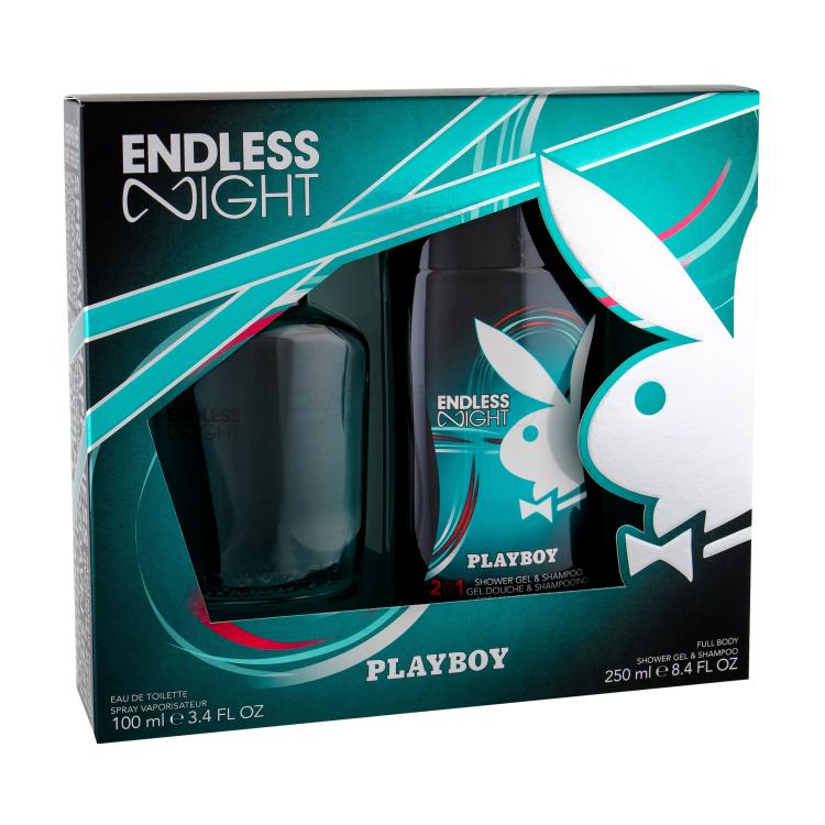 Playboy Endless Night Poklon set toaletna voda 100 ml + gel za tuširanje 250 ml