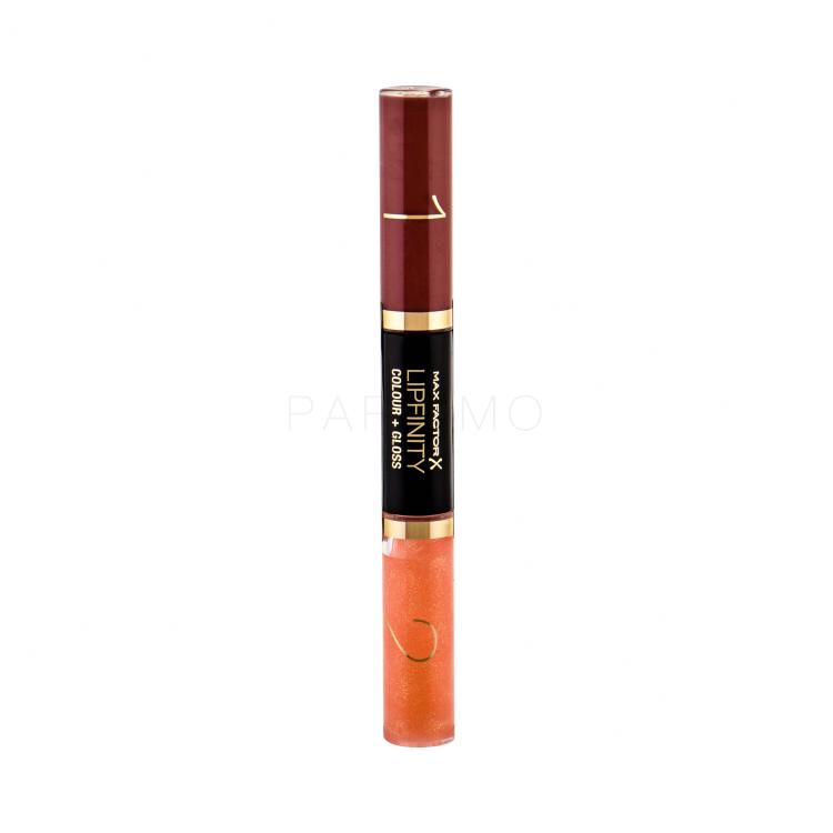 Max Factor Lipfinity Colour + Gloss Ruž za usne za žene 2x3 ml Nijansa 630 More &amp; More Macchiato