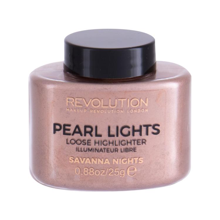 Makeup Revolution London Pearl Lights Highlighter za žene 25 g Nijansa Savanna Nights