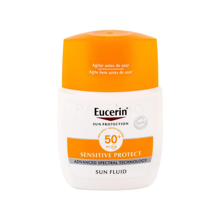 Eucerin Sun Sensitive Protect Sun Fluid Mattifying SPF50+ Proizvod za zaštitu lica od sunca 50 ml