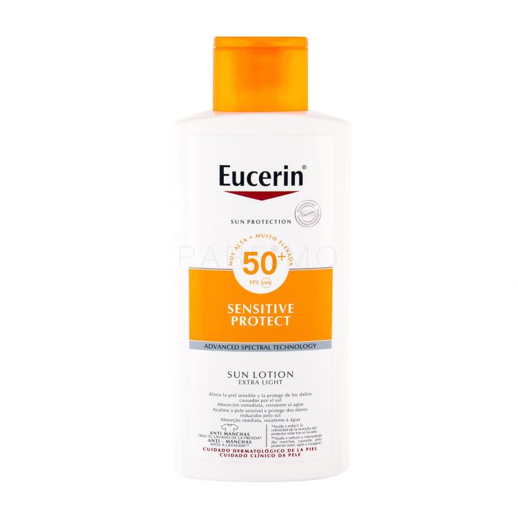 Eucerin Sun Sensitive Protect Sun Lotion SPF50+ Proizvod za zaštitu od sunca za tijelo 400 ml