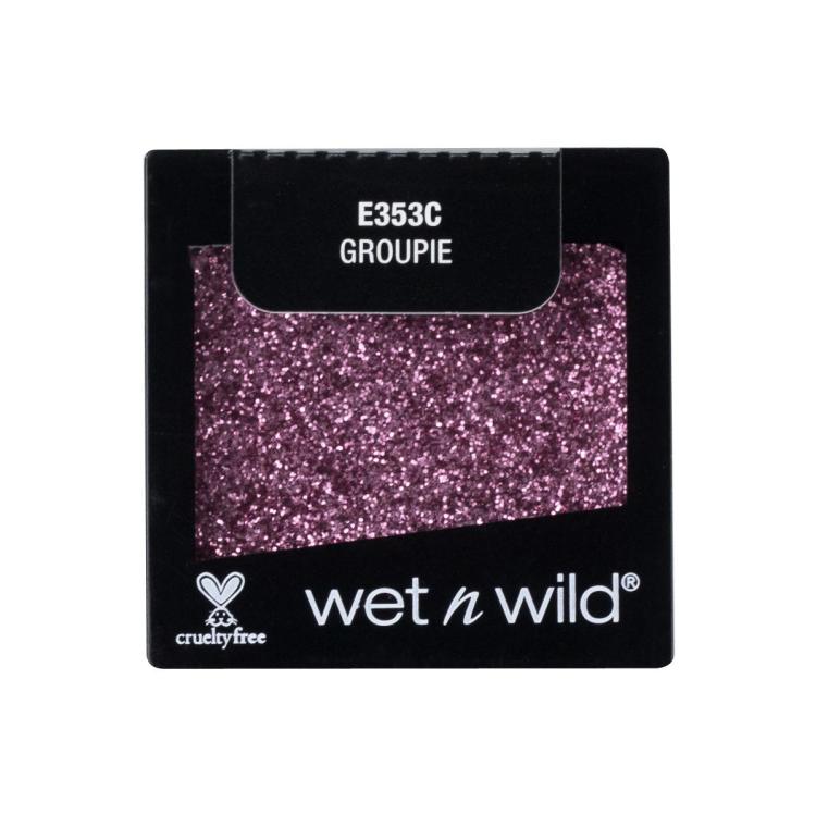 Wet n Wild Color Icon Glitter Single Sjenilo za oči za žene 1,4 g Nijansa Groupie