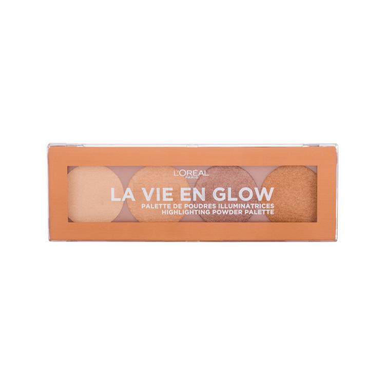 L&#039;Oréal Paris Wake Up &amp; Glow La Vie En Glow Highlighter za žene 5 g Nijansa 001 Warm Glow