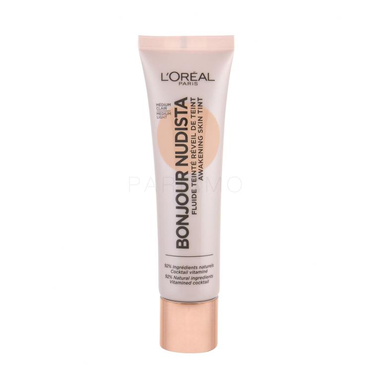 L&#039;Oréal Paris Wake Up &amp; Glow Bonjour Nudista BB krema za žene 30 ml Nijansa Medium Light