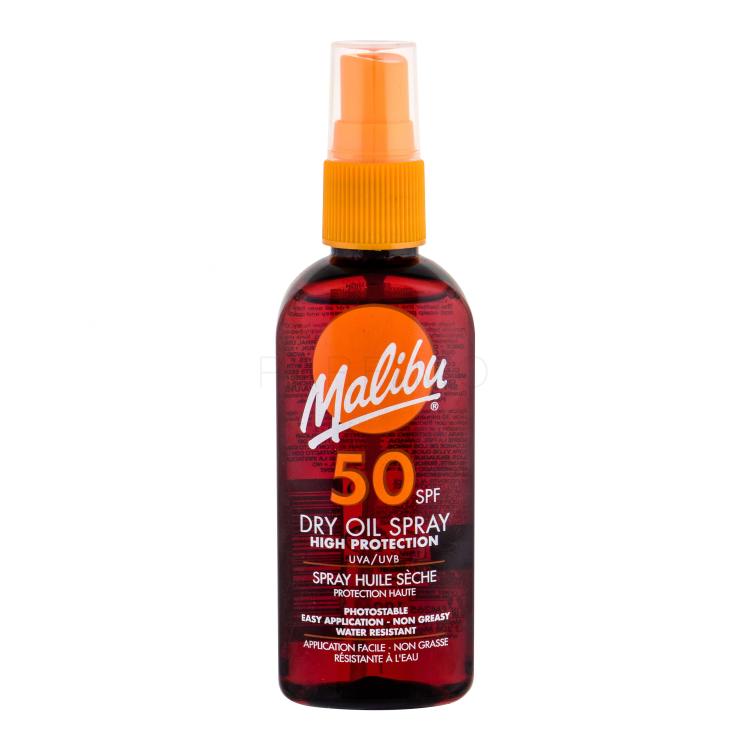 Malibu Dry Oil Spray SPF50 Proizvod za zaštitu od sunca za tijelo 100 ml