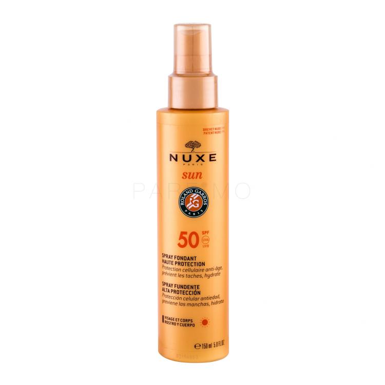 NUXE Sun Melting Spray SPF50 Proizvod za zaštitu od sunca za tijelo 150 ml