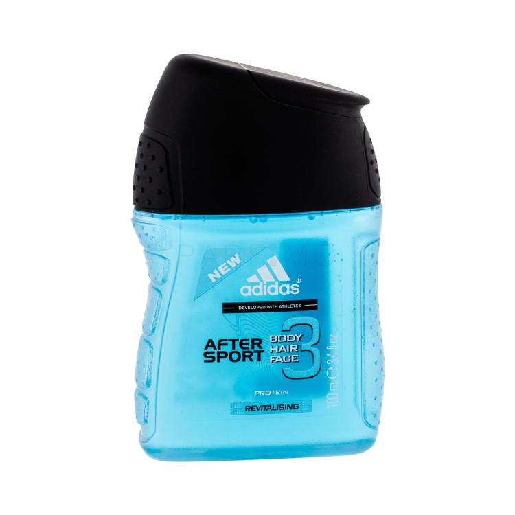 Adidas 3in1 After Sport Gel za tuširanje za muškarce 100 ml