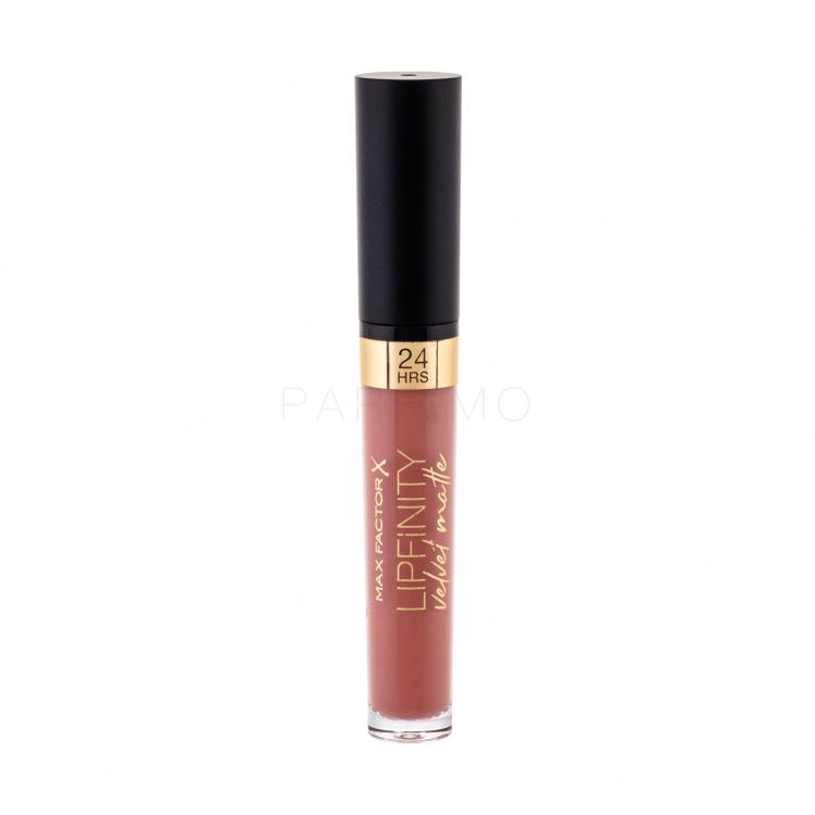 Max Factor Lipfinity Velvet Matte 24HRS Ruž za usne za žene 3,5 ml Nijansa 035 Elegant Brown