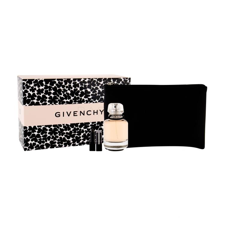 Givenchy L&#039;Interdit Poklon set parfemska voda 50 ml + šminka Rouge Interdit Vinyl 16 Noir 1,3 g