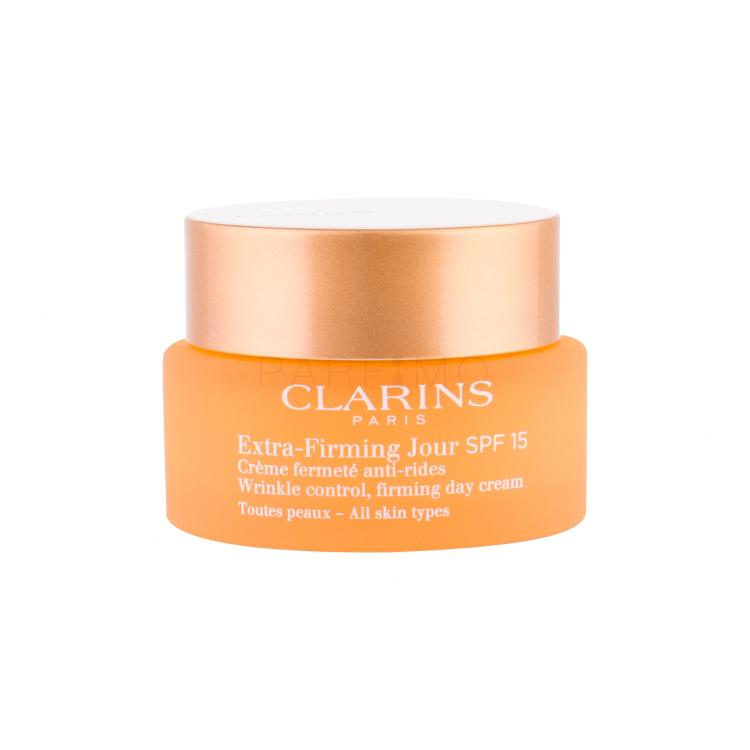 Clarins Extra-Firming Jour SPF 15 Dnevna krema za lice za žene 50 ml oštećena kutija