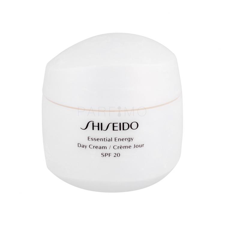 Shiseido Essential Energy Day Cream SPF20 Dnevna krema za lice za žene 50 ml tester