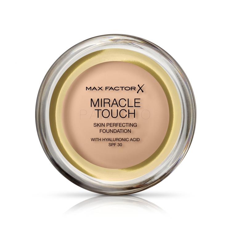 Max Factor Miracle Touch Skin Perfecting SPF30 Puder za žene 11,5 g Nijansa 043 Golden Ivory