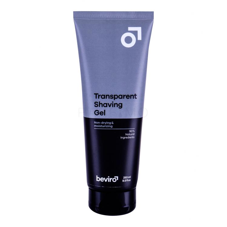 Be-Viro Men´s Only Transparent Shaving Gel Gel za brijanje za muškarce 250 ml