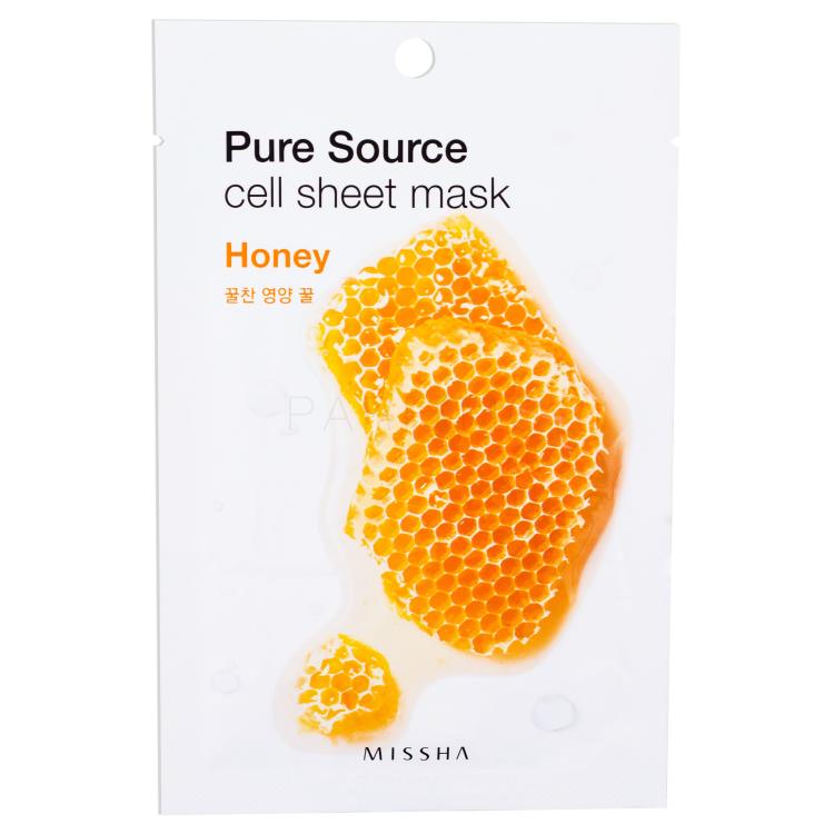 Missha Pure Source Honey Maska za lice za žene 21 g