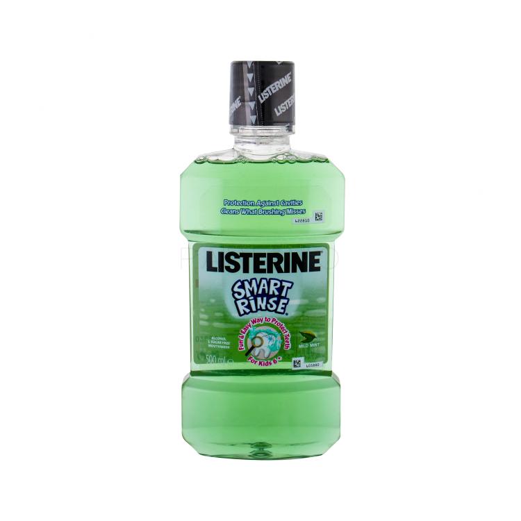 Listerine Smart Rinse Mild Mint Vodice za ispiranje usta za djecu 500 ml