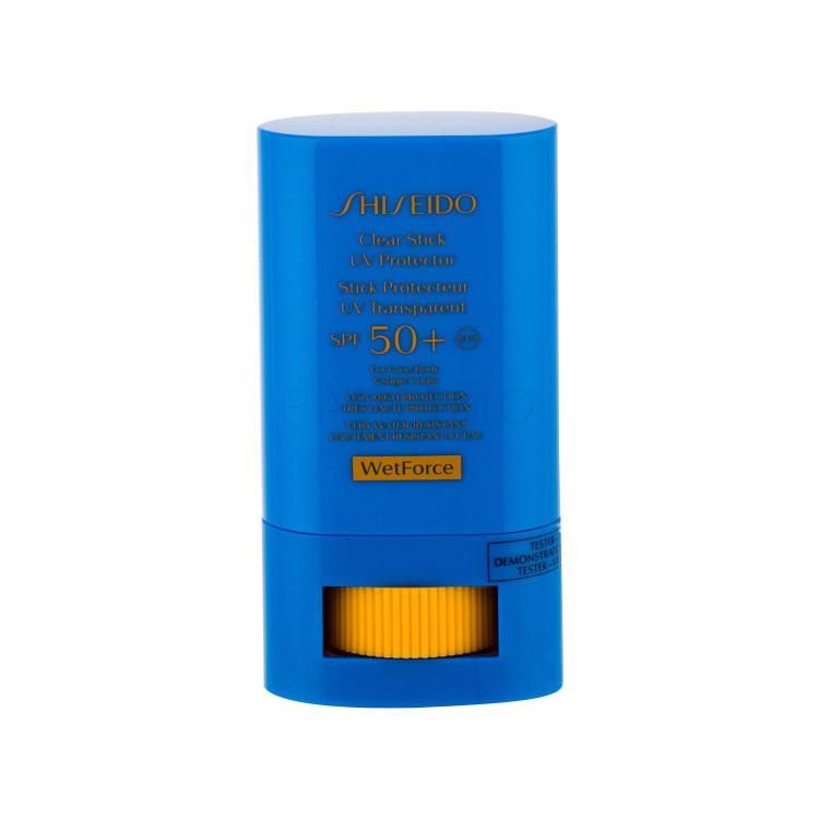 Shiseido UV Protective Clear Stick SPF50+ Proizvod za zaštitu lica od sunca za žene 15 g tester
