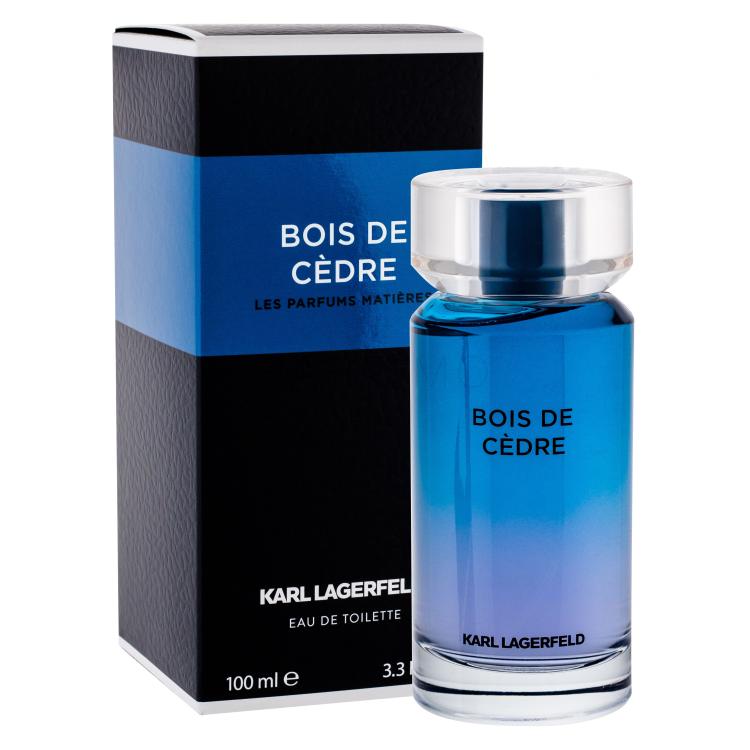 Karl Lagerfeld Les Parfums Matières Bois de Cedre Toaletna voda za muškarce 100 ml