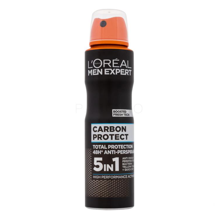 L&#039;Oréal Paris Men Expert Carbon Protect 5in1 Antiperspirant za muškarce 150 ml