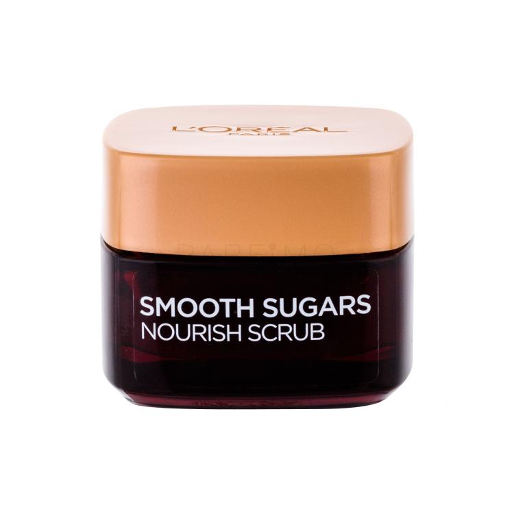 L&#039;Oréal Paris Smooth Sugars Nourish Piling za žene 50 ml
