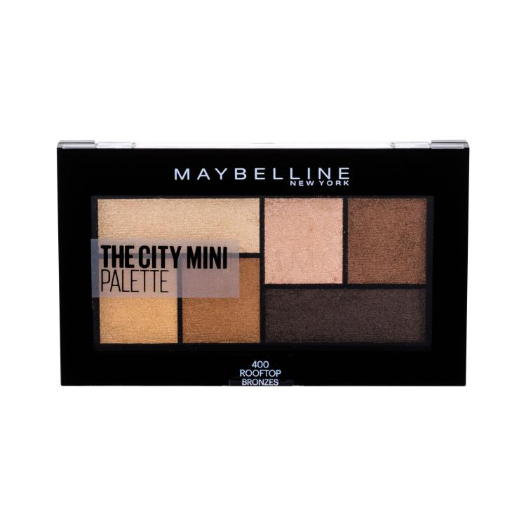Maybelline The City Mini Sjenilo za oči za žene 6 g Nijansa 400 Rooftop Bronzes