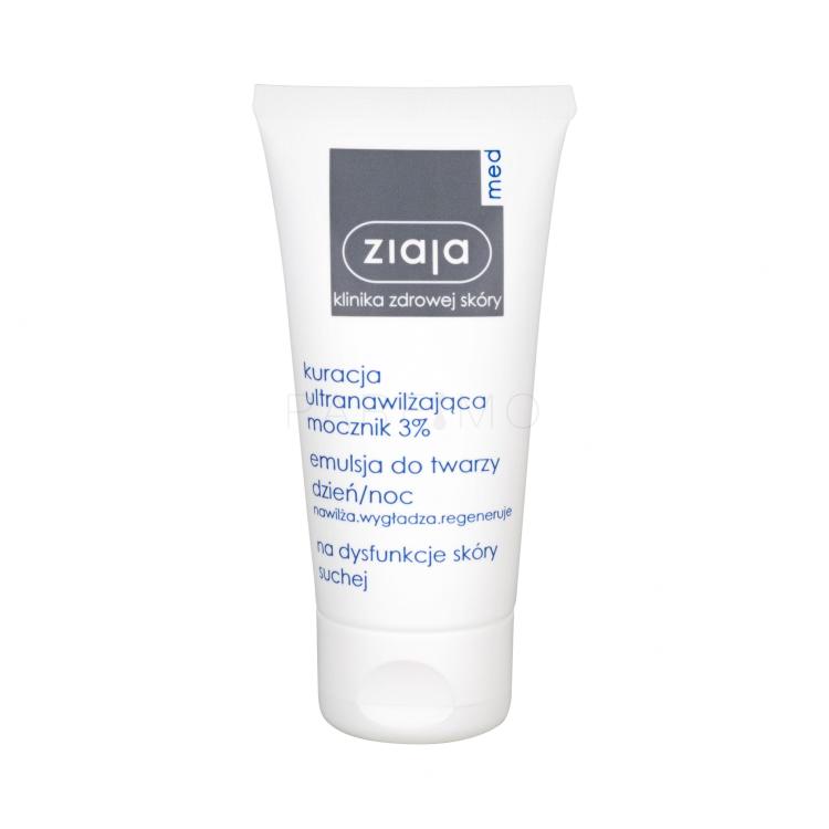 Ziaja Med Ultra-Moisturizing With Urea Day &amp; Night Emulsion 3% Dnevna krema za lice za žene 50 ml