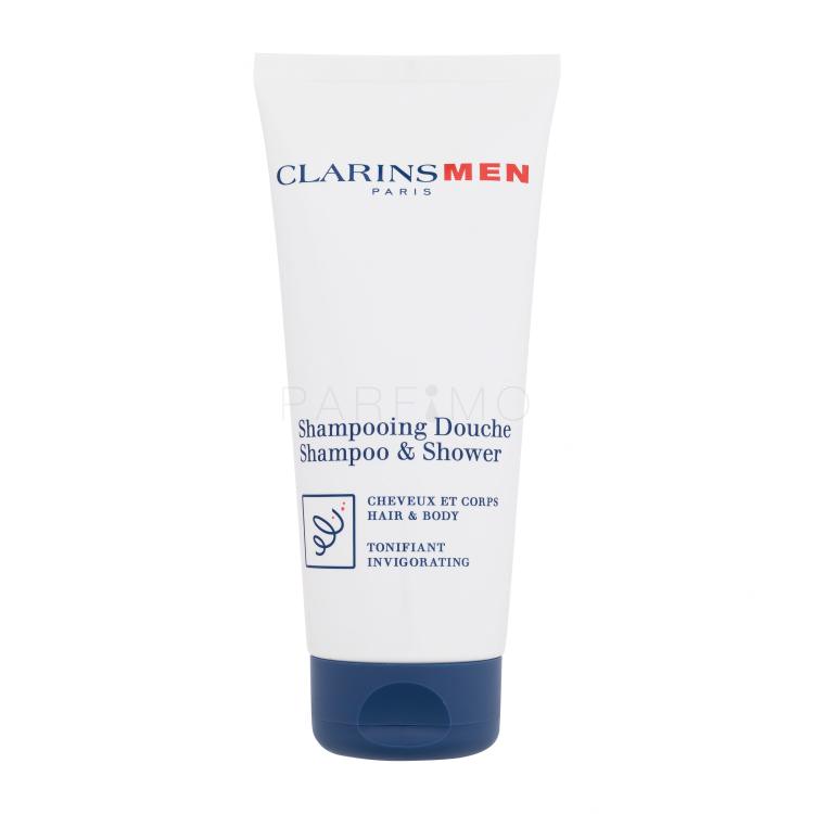 Clarins Men Shampoo &amp; Shower Šampon za muškarce 200 ml