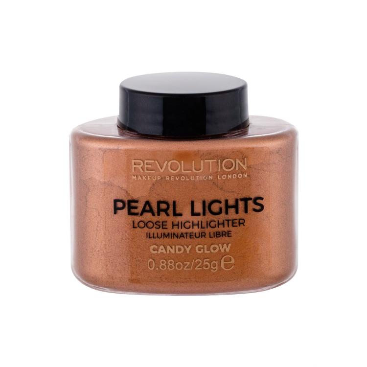 Makeup Revolution London Pearl Lights Highlighter za žene 25 g Nijansa Candy Glow
