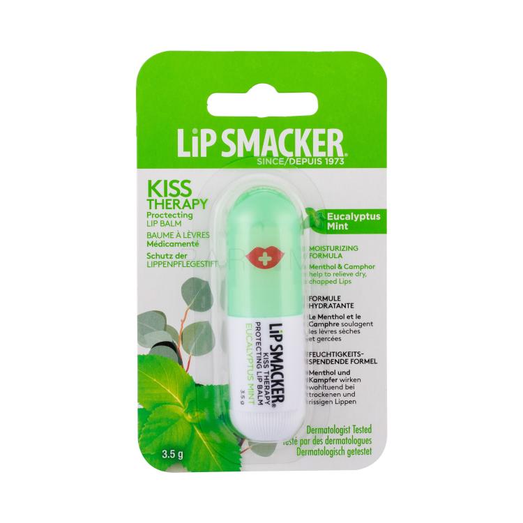Lip Smacker Kiss Therapy Protecting Balzam za usne za žene 3,5 g Nijansa Eucalyptus Mint