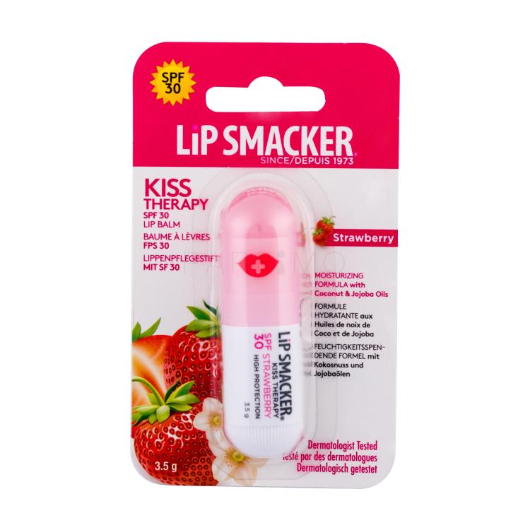 Lip Smacker Kiss Therapy SPF30 Balzam za usne za žene 3,5 g Nijansa Strawberry