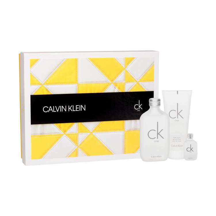 Calvin Klein CK One Poklon set toaletna voda 100 ml + toaletna voda 10 ml + gel za tuširanje 100 ml