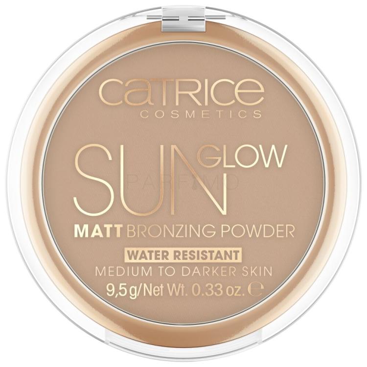 Catrice Sun Glow Matt Bronzer za žene 9,5 g Nijansa 035 Universal Bronze