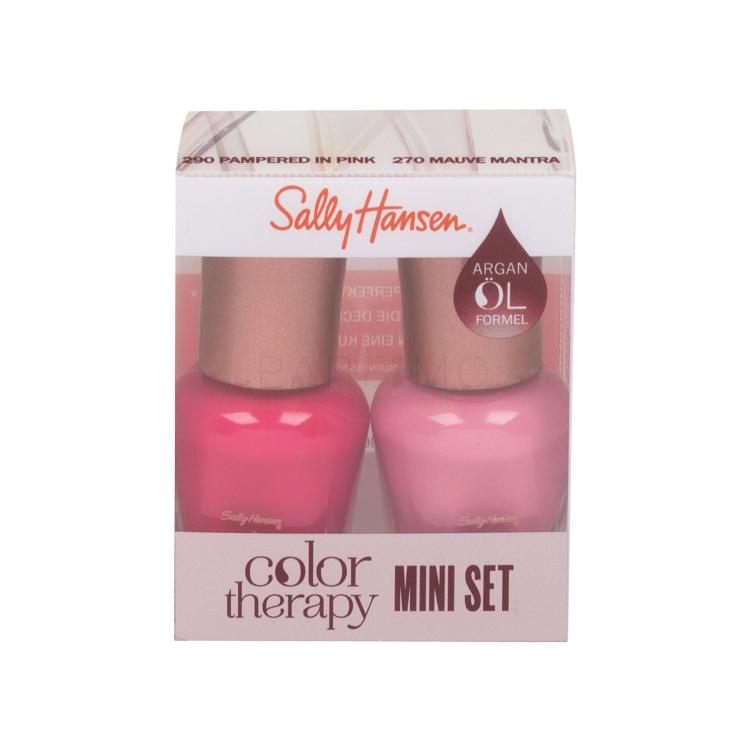 Sally Hansen Color Therapy Poklon set lak za nokte 5 ml + lak za nokte 270 Mauve Mantra 5 ml
