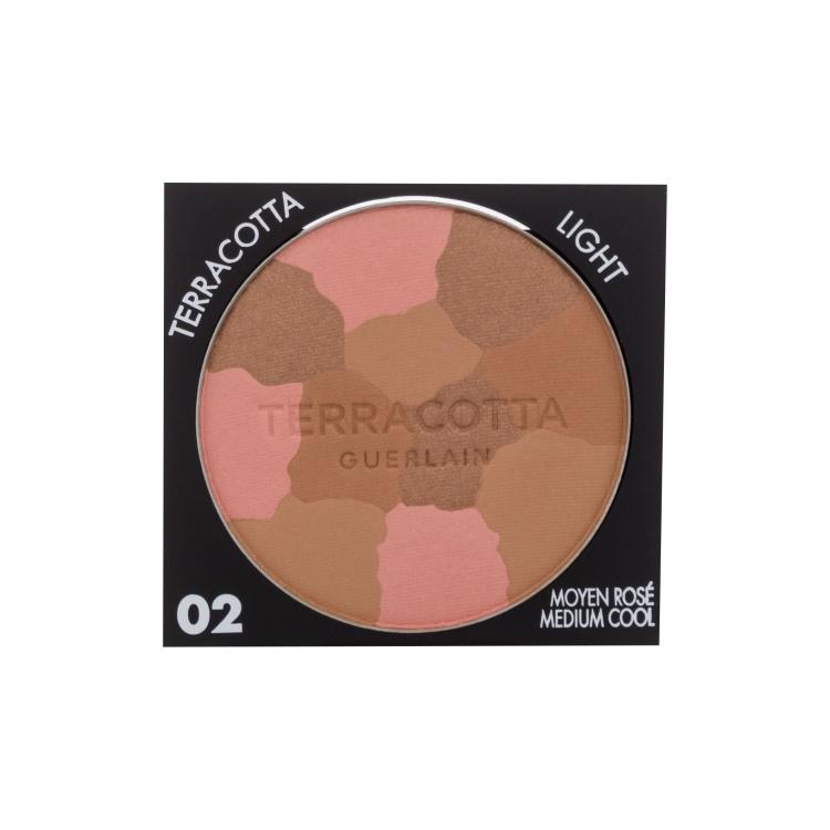 Guerlain Terracotta Light The Sun-Kissed Glow Powder Bronzer za žene 6 g Nijansa 02 Medium Cool tester
