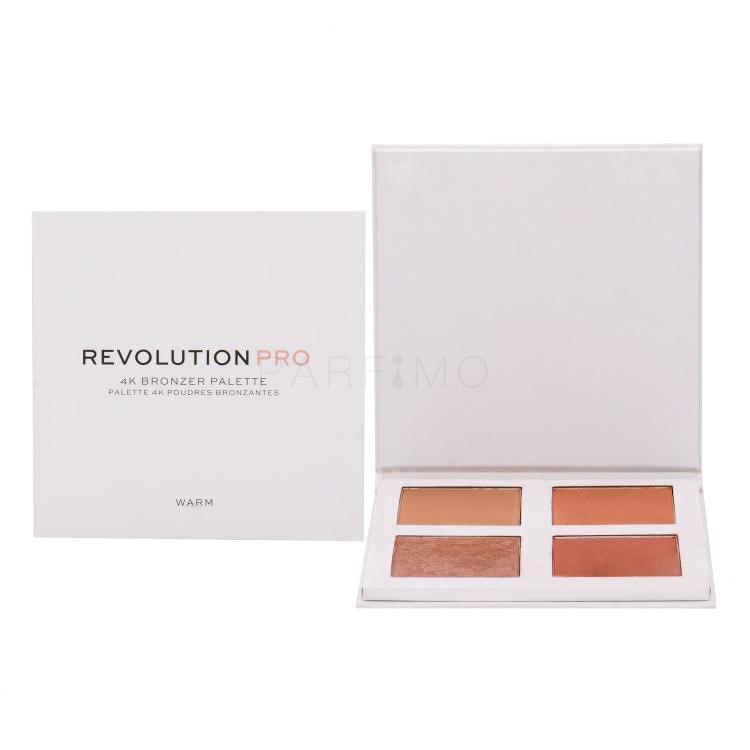 Makeup Revolution London Revolution PRO 4K Bronzer Palette Bronzer za žene 16 g Nijansa Warm